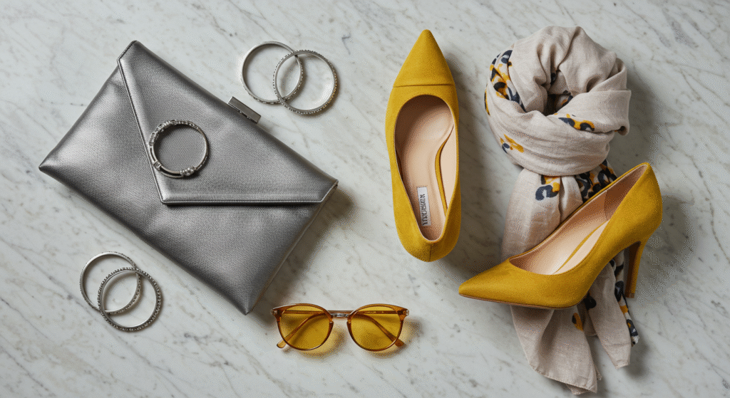 Sunshine Meets Slate How to Style Yellow and Grey for Effortless Chic Accessorizing Like a Stylist
