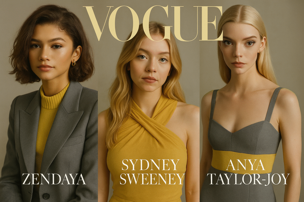 Sunshine Meets Slate How to Style Yellow and Grey for Effortless Chic Style Icons to Watch for Yellow Grey Inspiration