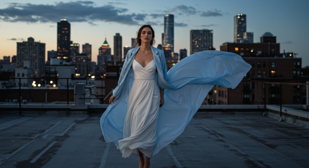 The Ultimate Blue and White Fashion Guide for Women Layering Techniques That Add Depth Without Weight