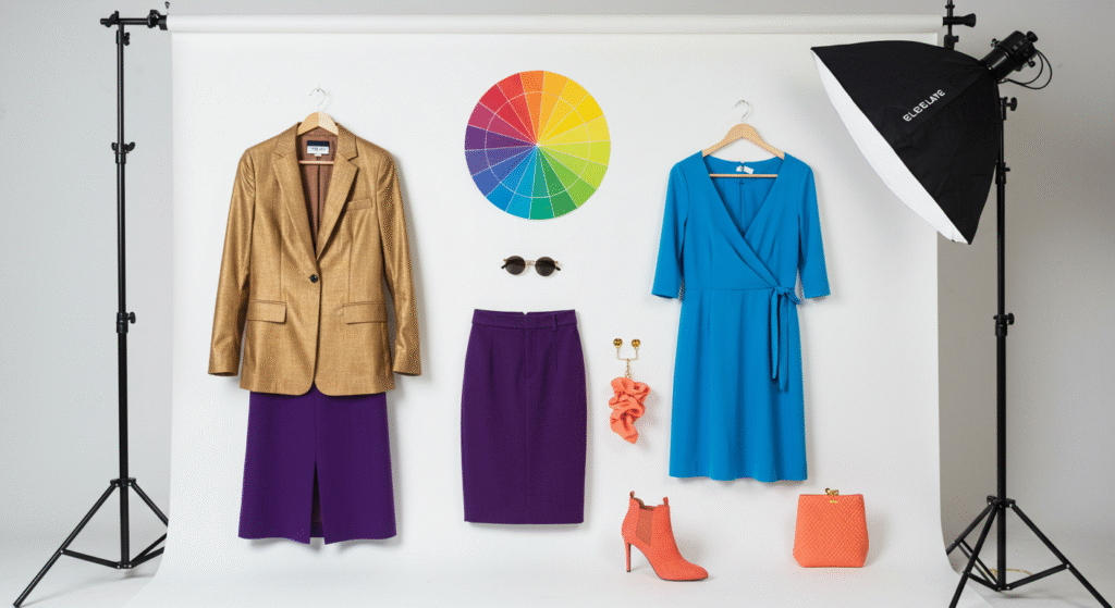 Color Theory and Topaz Creating Harmonious Outfits