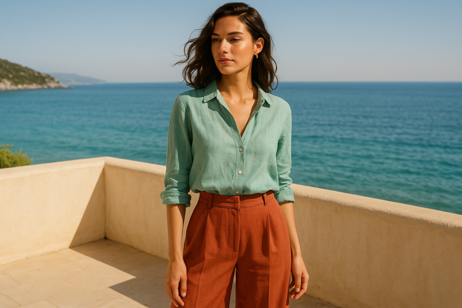 Seafoam Terracotta Outfit